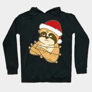 Christmas Sloth Hoodie